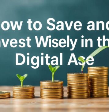 Cómo Ahorrar y Invertir Sabiamente en la Era Digital How to Save and Invest Wisely in the Digital Age