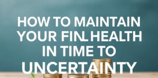 Cómo Mantener tu Salud Financiera en Tiempos de Incertidumbre How to Maintain Your Financial Health in Times of Uncertainty