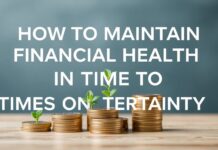 Cómo Mantener una Salud Financiera en Tiempos de Incertidumbre How to Maintain Financial Health in Times of Uncertainty