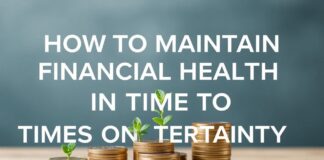 Cómo Mantener una Salud Financiera en Tiempos de Incertidumbre How to Maintain Financial Health in Times of Uncertainty