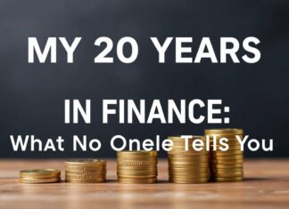 Mis 20 Años en Finanzas: Lo Que Nadie Te Dice My 20 Years in Finance: What No One Tells You